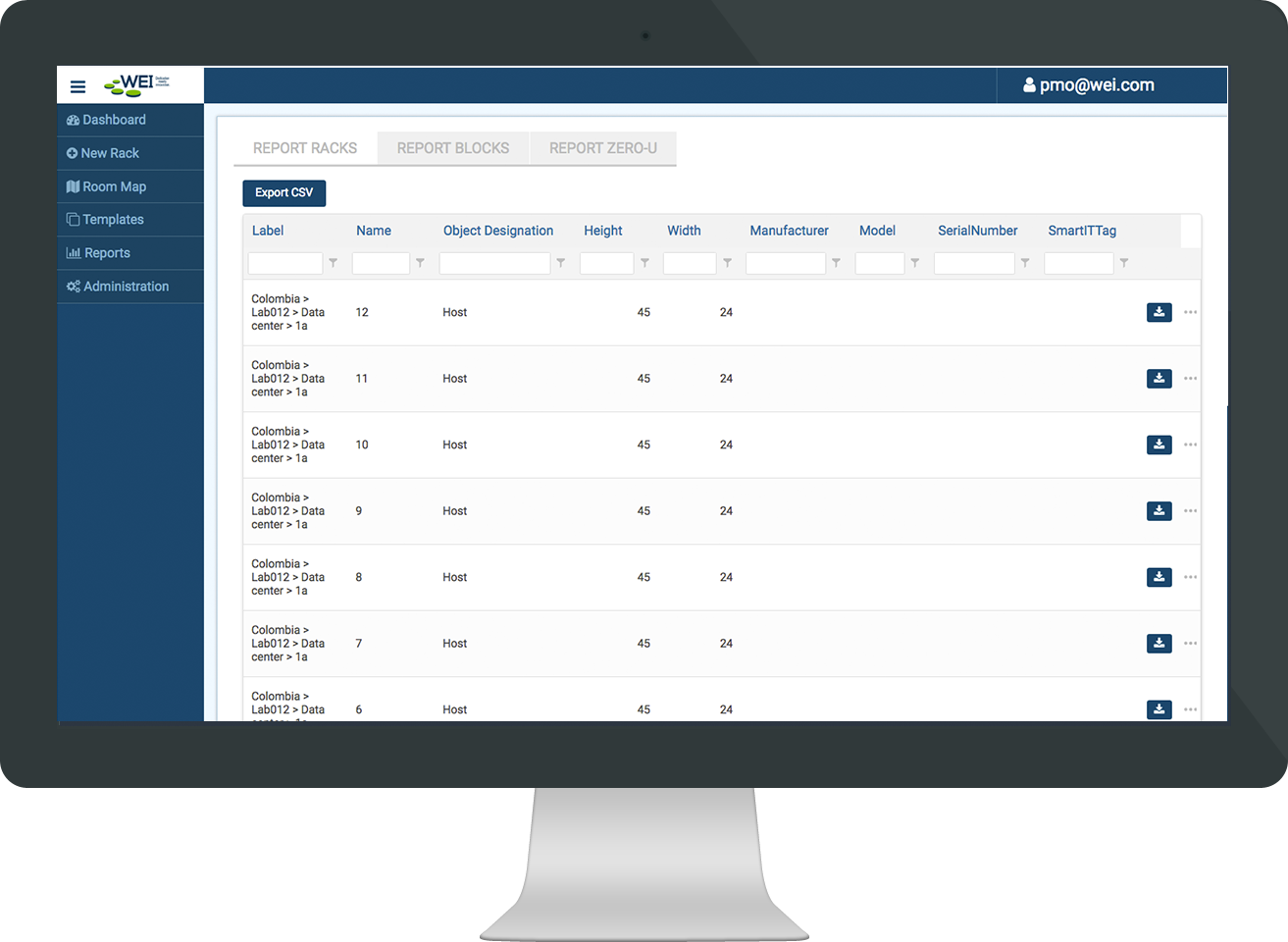 Build A Cab back office data dump